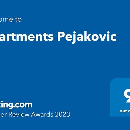 ויר Apartments Pejakovic מראה חיצוני תמונה